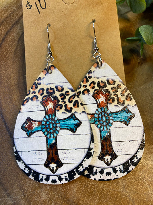 Turquoise cross