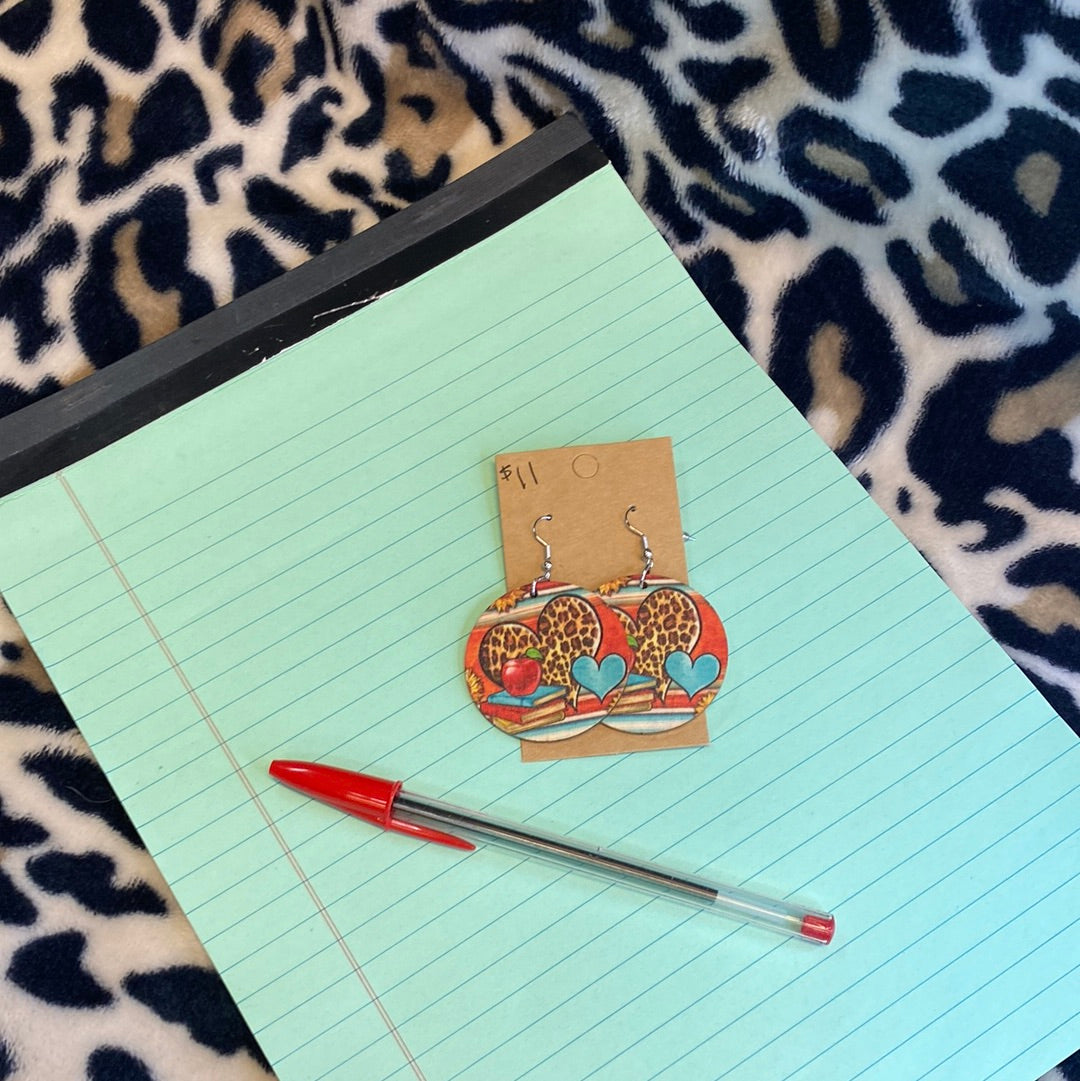 Leopard Heart School Books